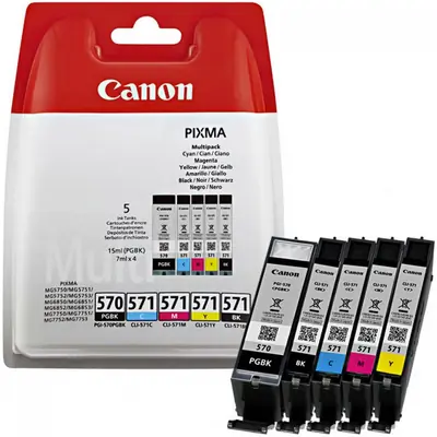 Canon CLI-571 C/M/Y/BK MULTI BL w/o SEC