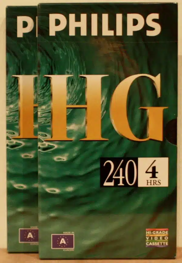 Philips VHS 240 min HG