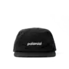 Polaroid 5 Panel Cap - Black