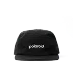 Polaroid 5 Panel Cap - Black