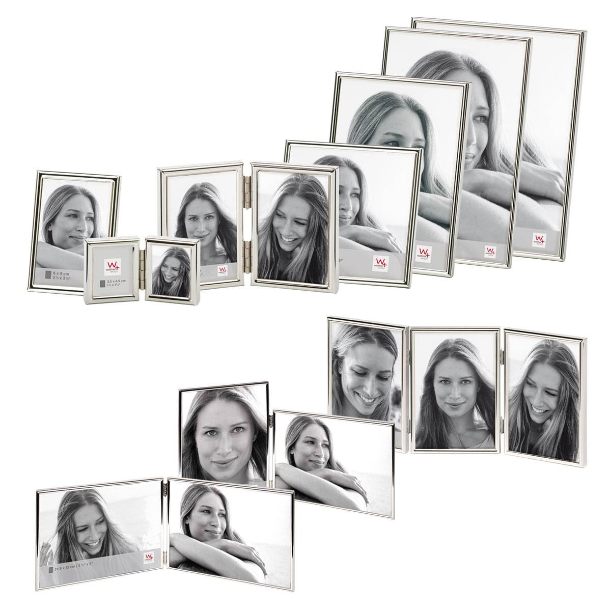 Walther Chloe 10x15 cm silver plated