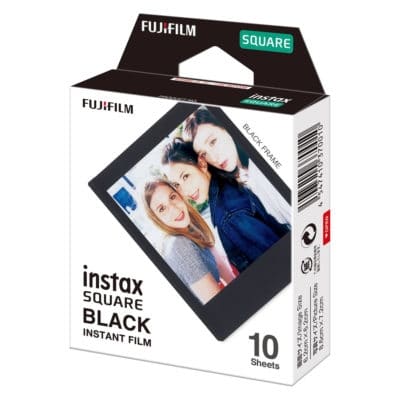 Fuji Instax Square 10 film black frame enkelpak