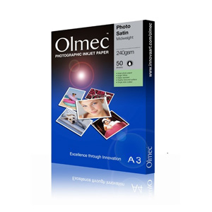 Olmec Photo Satin midweight A3 240 gr 50 vel-0