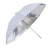 FE Flitsparaplu UR-32S Zilver/Wit 80 cm