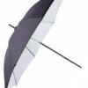 FE Flitsparaplu UR-32WB Wit/Zwart 80 cm