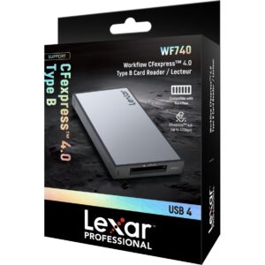 Lexar Workflow Pro Reader CFexpress 4.0 Type B USB 4