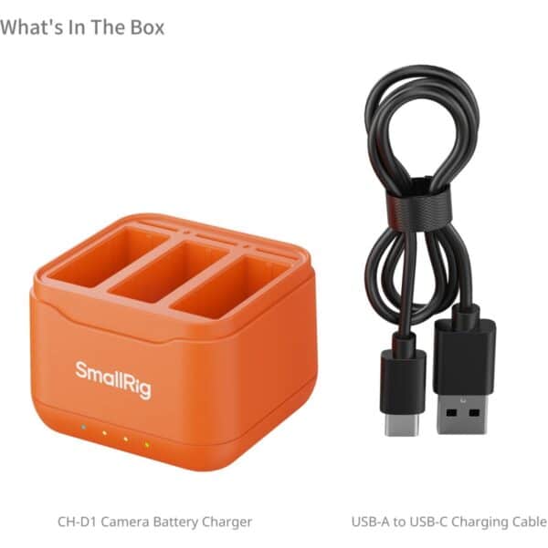 SmallRig 5921 Camera Battery Charger For DJI Action 6 / A...