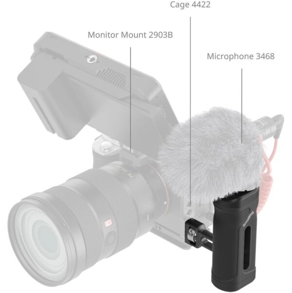 SmallRig 5946 Mini Side Handle w/ 1/4''-20 Locating Screw