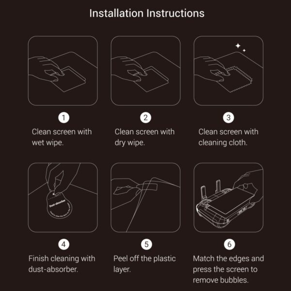 SmallRig 5982 HD Screen Protector For DJI RC Pro 2