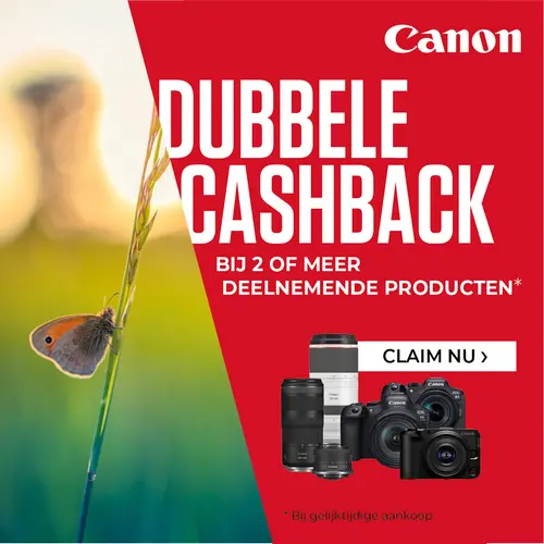Canon Dubbele Cashback