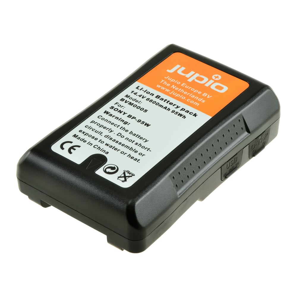 Jupio V-Mount battery LED Indicator 14.4v 6600mAh (95Wh)