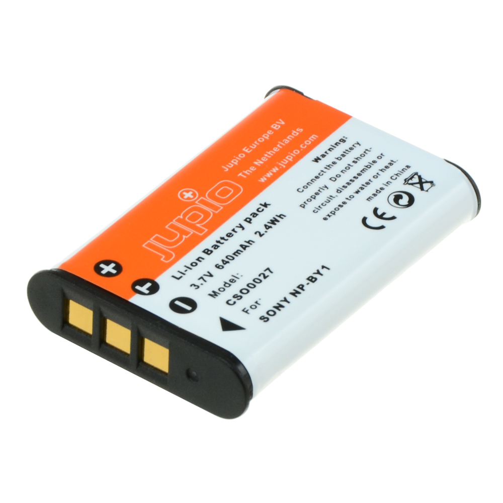 Jupio Sony NP-BY1 (met infochip)