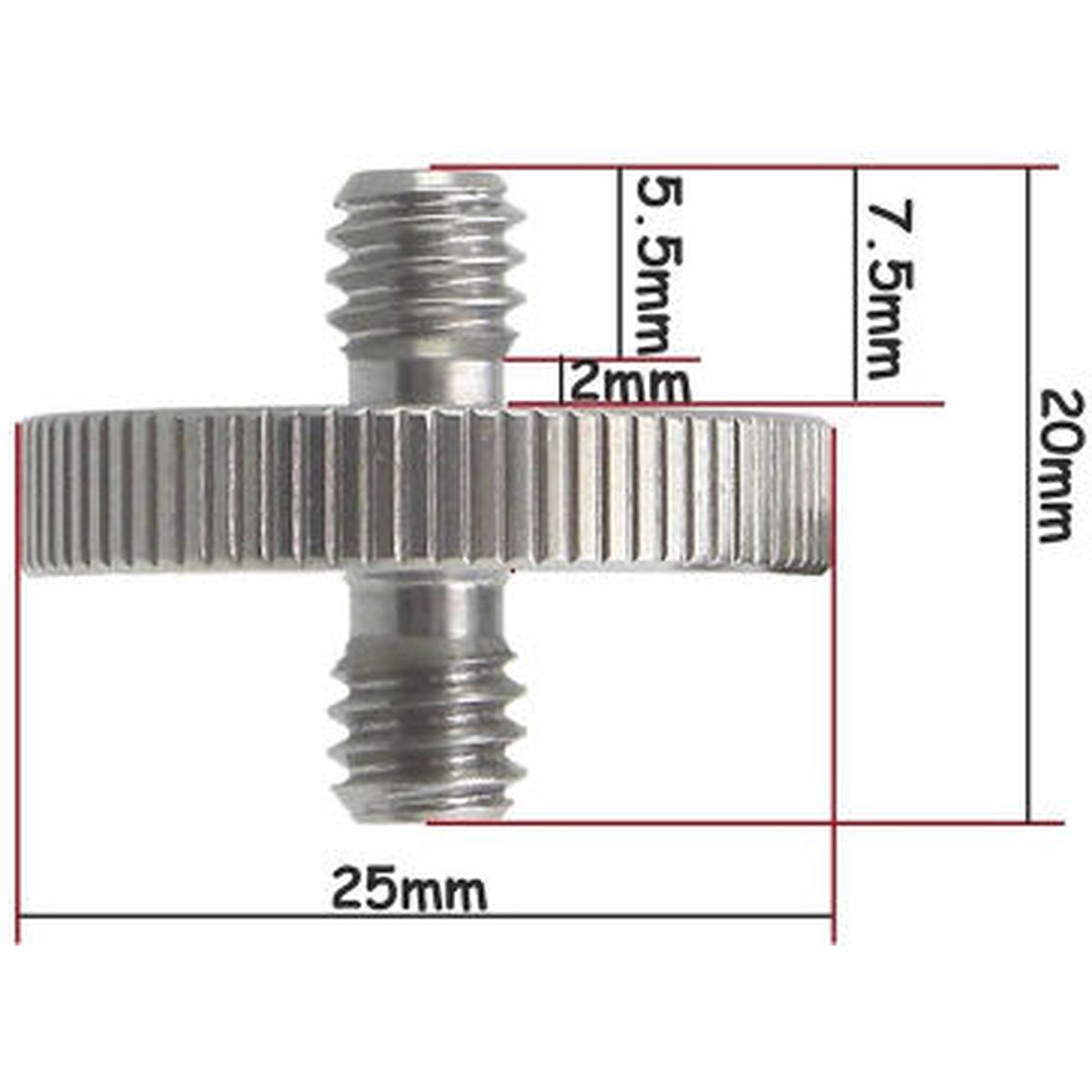 Caruba 1/4"-1/4" Male Adapter