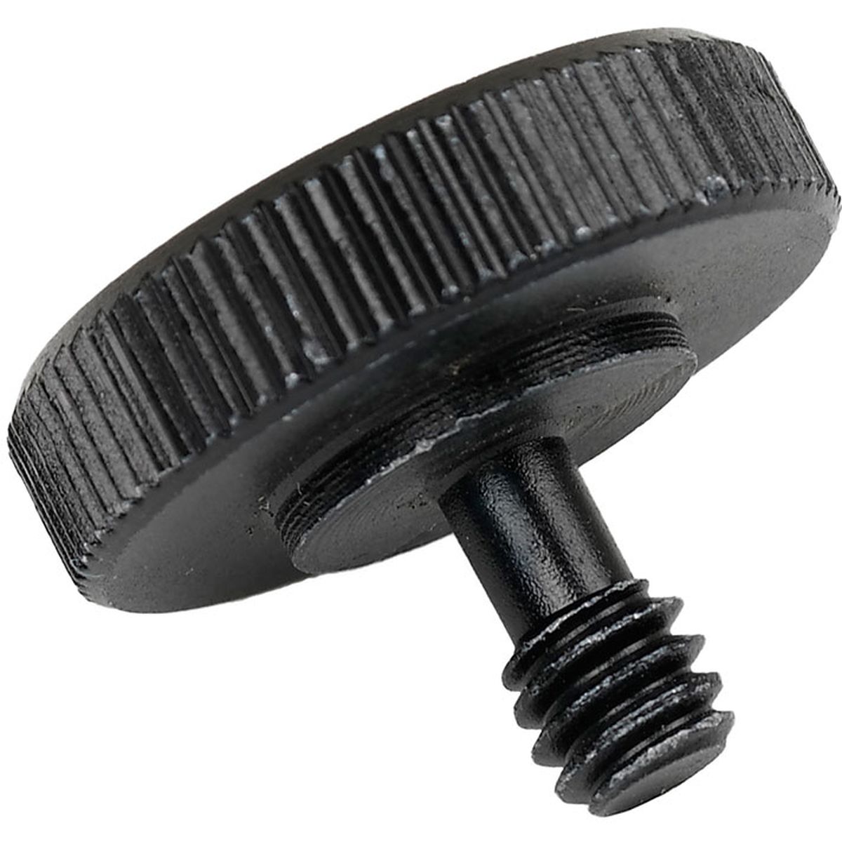 Caruba Adapterschroef 1/4"M - 1/4"F w/ Metalen Grip - Black