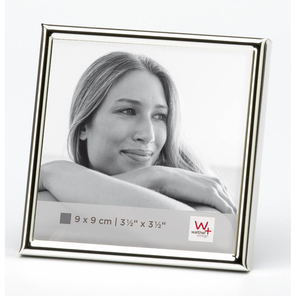 Walther Chloe 9x9 cm silver plated