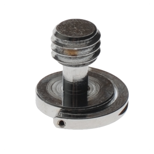 Caruba 3/8 Inch Metal Screw met D-Ring Zilver