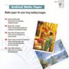 Epson Matte Archival Paper A3+ 50 vel