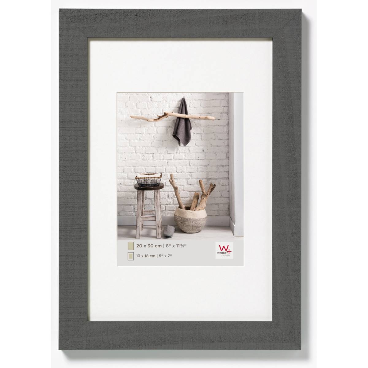 Walther Home Hout-Lijst 24x30 Grijs