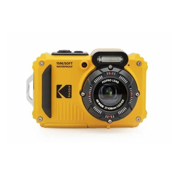 Kodak Waterproof WPZ2 5X Zoom Geel|Kodak Waterproof WPZ2 5X Zoom Geel
