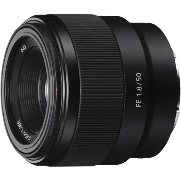 Sony 50mm f1.8 SEL FF E-mount lens Full Frame
