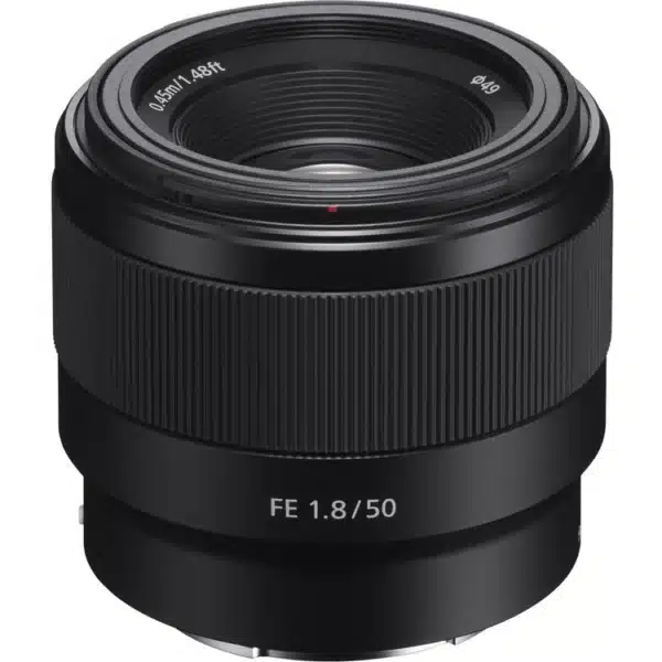 Sony 50mm f1.8 SEL FF E-mount lens Full Frame