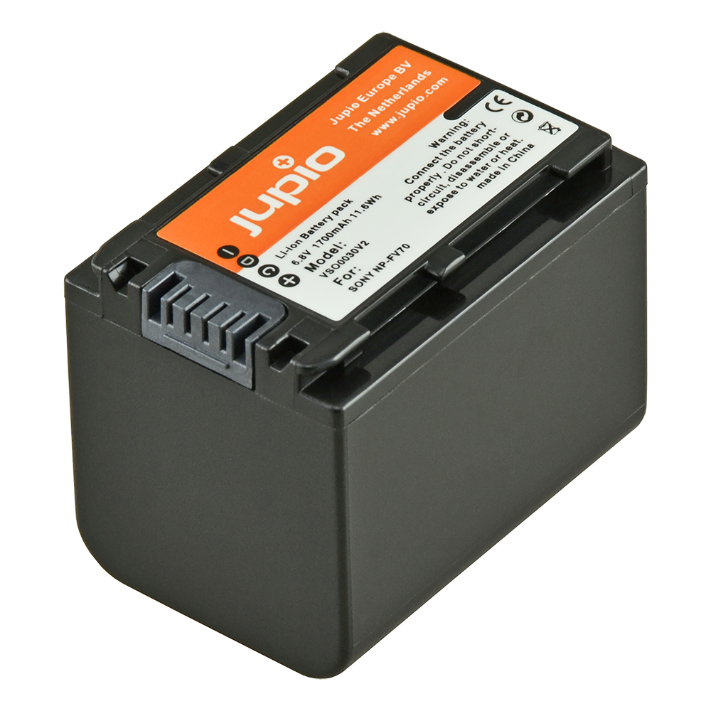 Jupio Sony NP-FV70 (met info chip)
