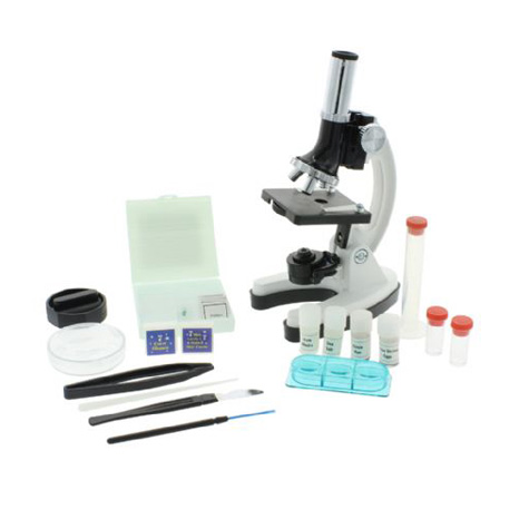 Byomic Junior Microscoopset 100, 400 en 900x in Koffer