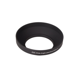 JJC Metalen Zonnekap Voor Groothoeklenzen 49mm