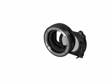 Canon Mount adapter EF-EF-EOS R w/ drop-in var. ND-filter A