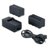 Falcon Eyes 2 x Accu NP-F750 + Acculader SP-CHG
