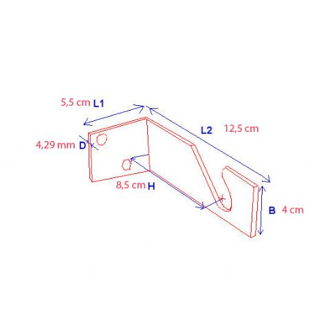 FE Beugel FA-013 voor B-Reel
