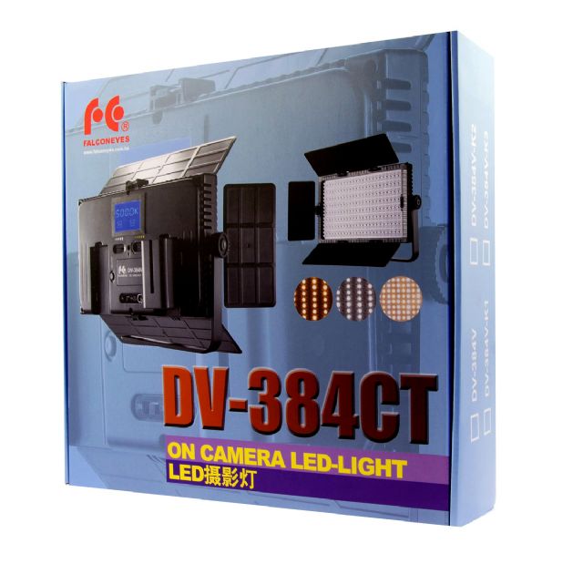 FE DV-384CT-K2 LED Lamp Set Dimbaar Incl. Accu