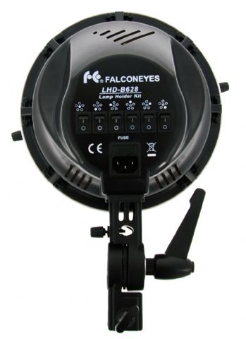 FE LHD-B628FS Lamp + Softbox 60x60cm 6x28W
