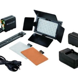 FE LED Lamp Set Dimbaar DV-160V-K2 incl. Accu