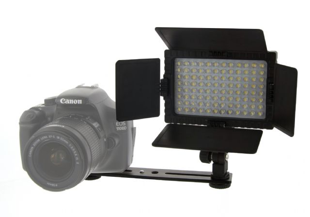 FE LED Lamp Set Dimbaar DV-160V-K2 incl. Accu