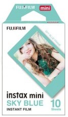 Fuji Instax Mini Colorfilm Blue Frame Enkel pak