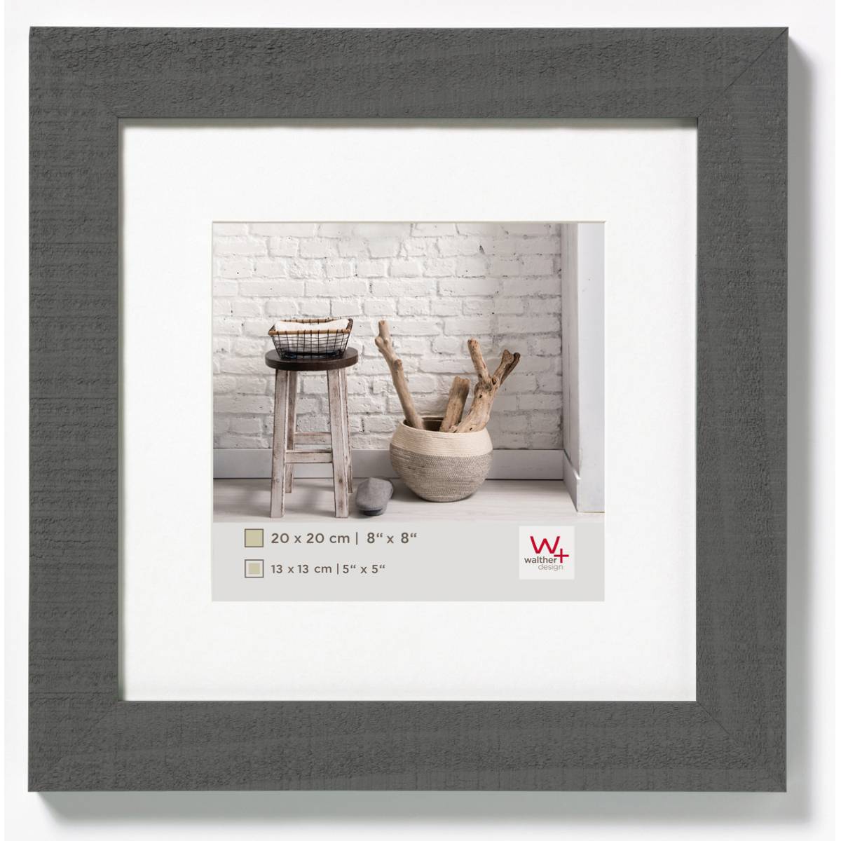 Walther Home Hout-Lijst 30x30 Grijs