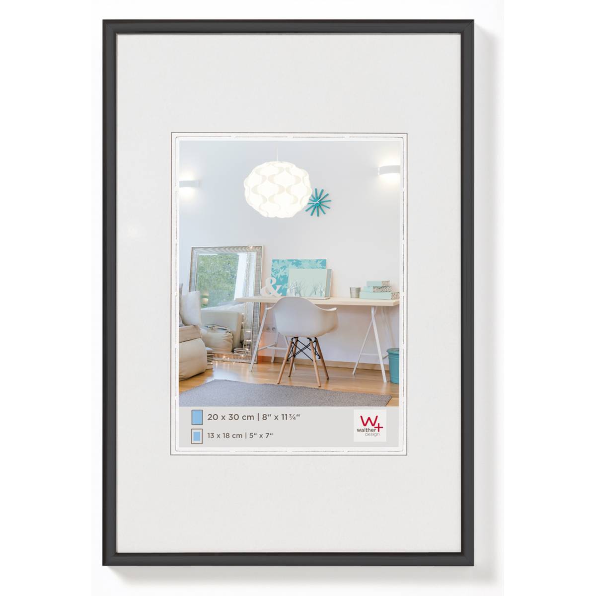 Walther New Lifestyle 50x70 cm zwart
