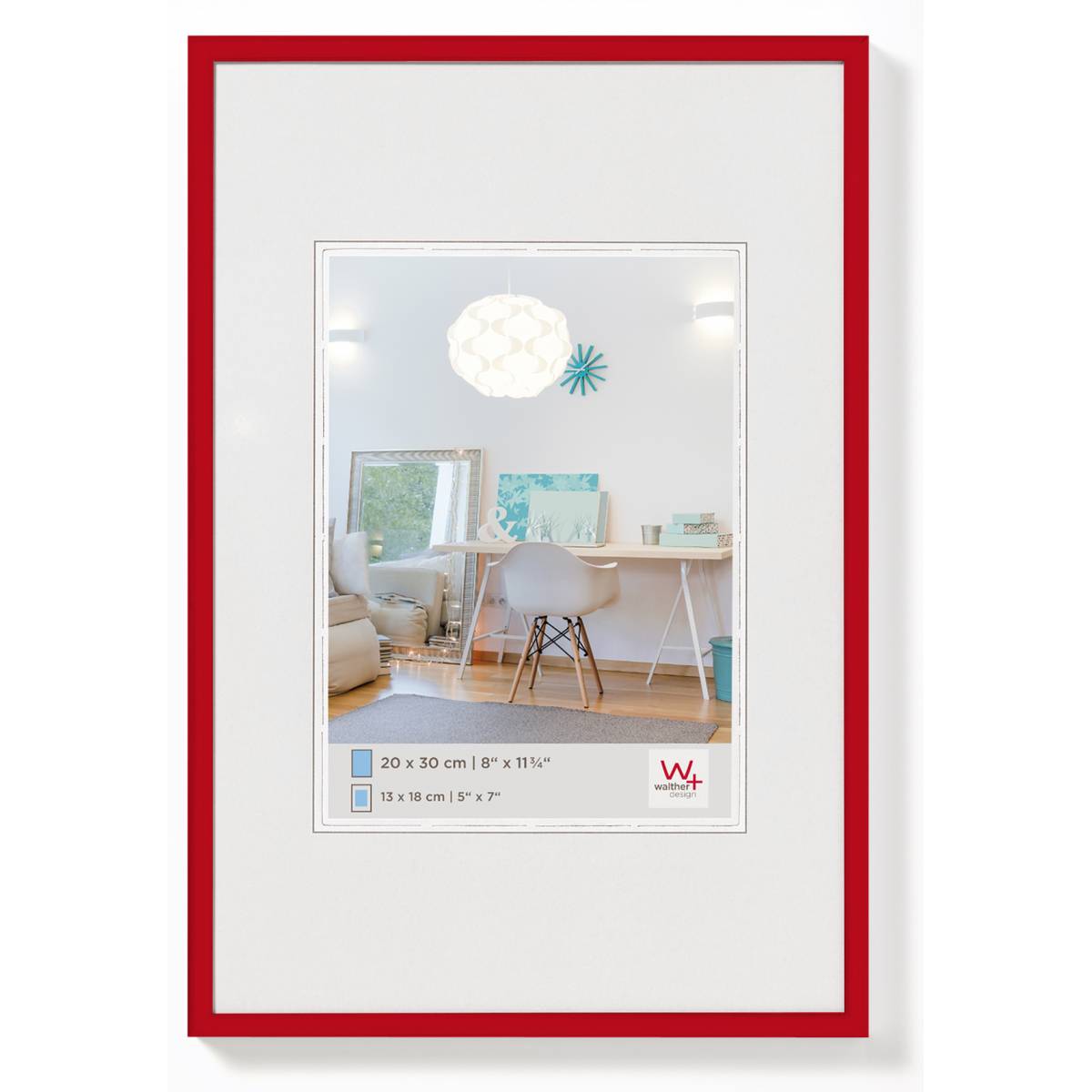 Walther New Lifestyle 10x15 cm rood