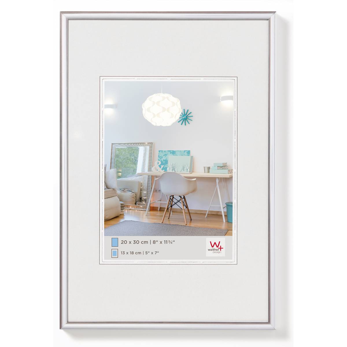 Walther New Lifestyle 30x45 cm zilver