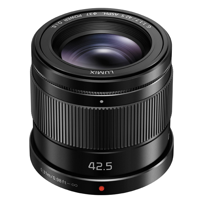 Panasonic 42.5mm f1.7 Lumix G Zwart-0