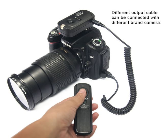 Pixel Draadloze Afstandsbediening RW-221/E3 Oppilas voor Canon