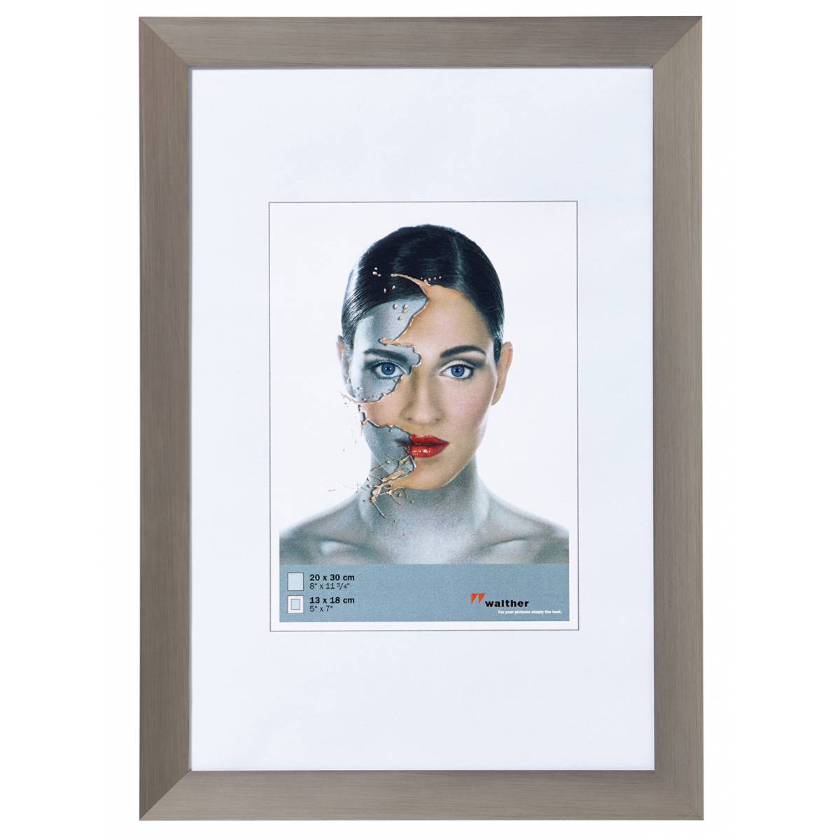 Walther Spacy Aluminium 10x15cm staal