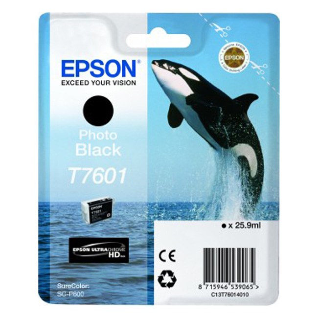 Epson Inktpatroon T7601 Foto Zwart high capacity 25