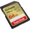 SanDisk Extreme 64B SDHC Memory Card 170/80 MB/s V30