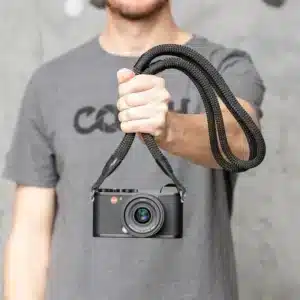 Leica Double Rope Strap, black, 126 cm