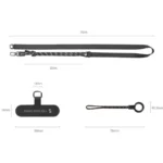 SmallRig 4989 Filmov Phone Shoulder Strap (Black)