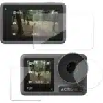 Telesin Screenprotector-set Glas DJI Osmo Action 5 -For Case