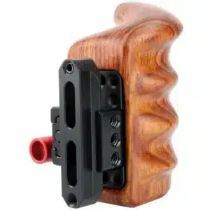 SmallRig 2187C Wooden Side Handle w/ Nato Clamp