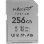 Exascend Titanium UHS-I.V30 SD 256GB